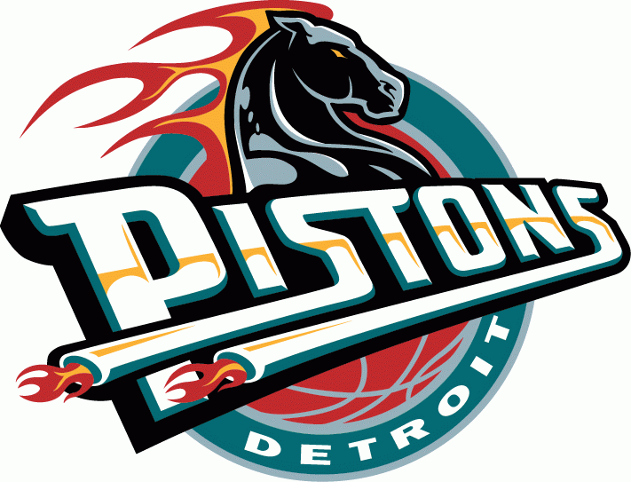 Detroit Pistons 1996-2001 Primary Logo t shirts DIY iron ons